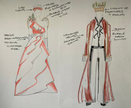 Titania and Oberon Costumes (1)